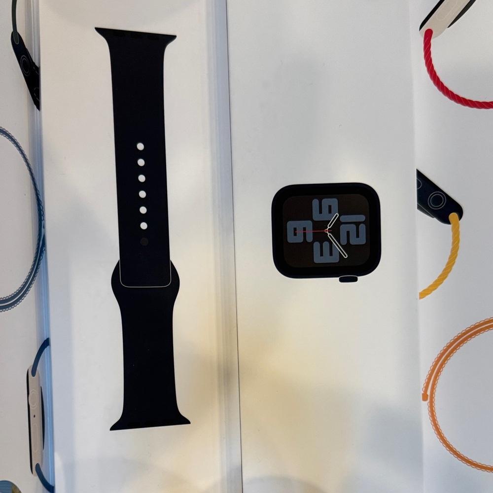 Apple Smartwatch with Midnight Black Band